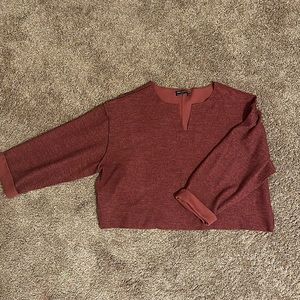 Urban Outfitters Maroon Pull Over